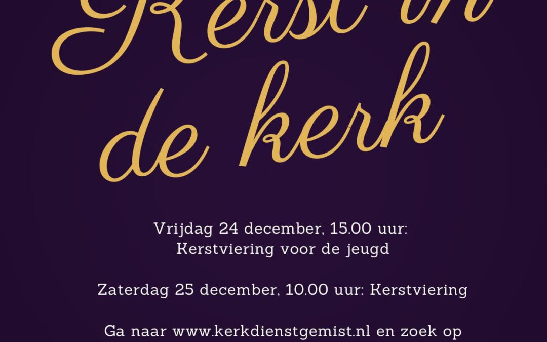 Kerst in de kerk